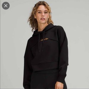 Lululemon get centered cropped hoodie size 0